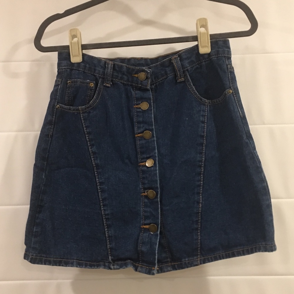 Jean skirt